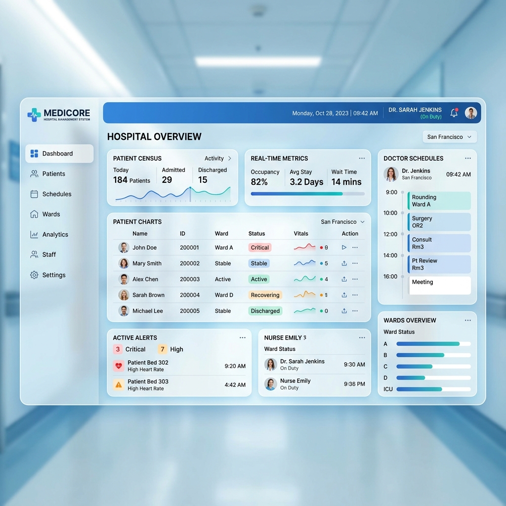 Hospital, Clinic & Diagnostic Management Software Bangladesh — Complete Healthcare ERP by S2BD